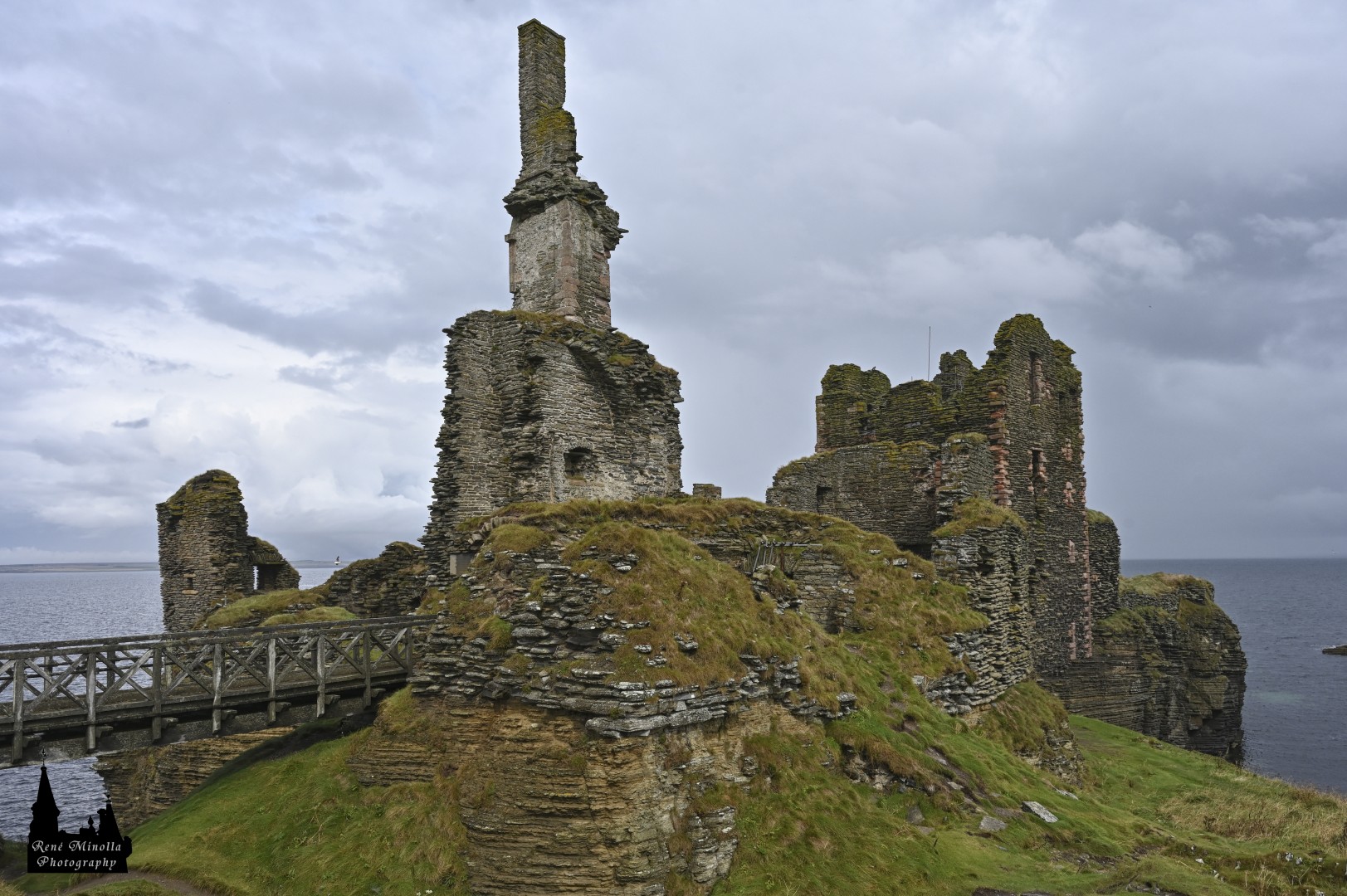 Girnigoe and Sinclair Castle, Wick, Schottland